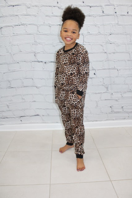 "Copy Cat" Mommy & Me leopard set
